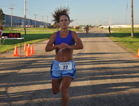 Michelle Andrew, Female Winner 5K Run